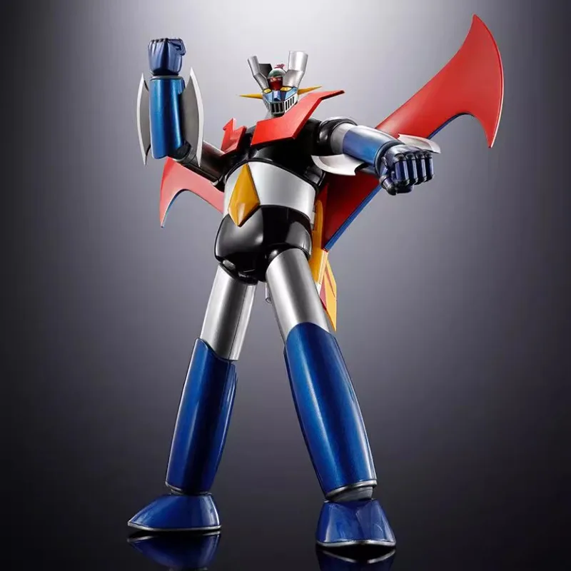 Bandai Genuine Collectible Figure Model GX-117 MAZINGER Z Enhanced KAKUMEI SHINKA SOUL OF CHOGOKIN Anime Action Toys Gift Kid