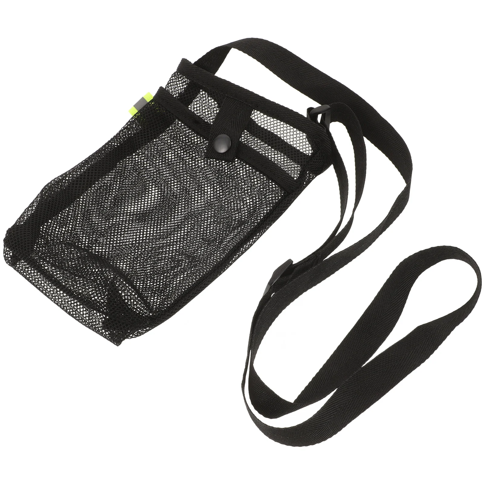 

Water Bottle Storage Bag with Strap Breathable Mesh Crossbody Carrier for Travel Hiking and Everyday Use Travel Bottle Protector