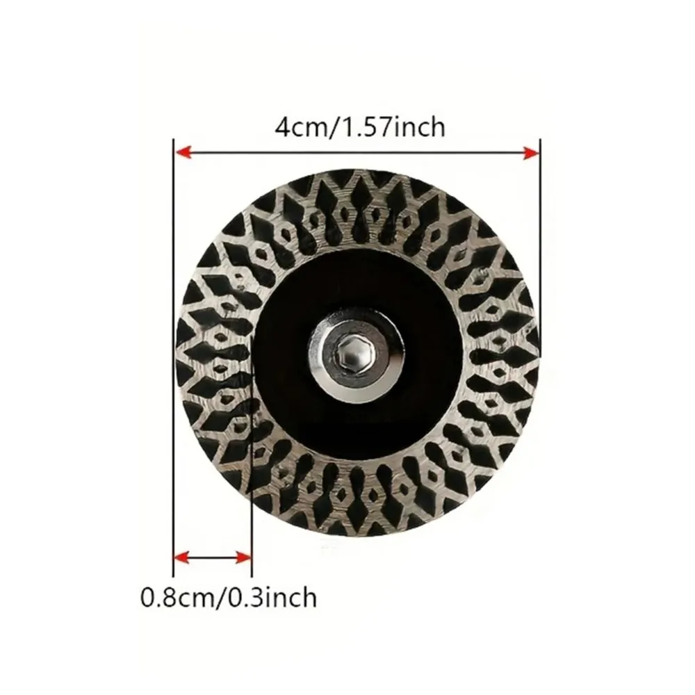 1Pcs 40mm Diamond Saw Blade M14 Thread Removable Flange Stone Engraving Blade Wet Use Cutting Disc
