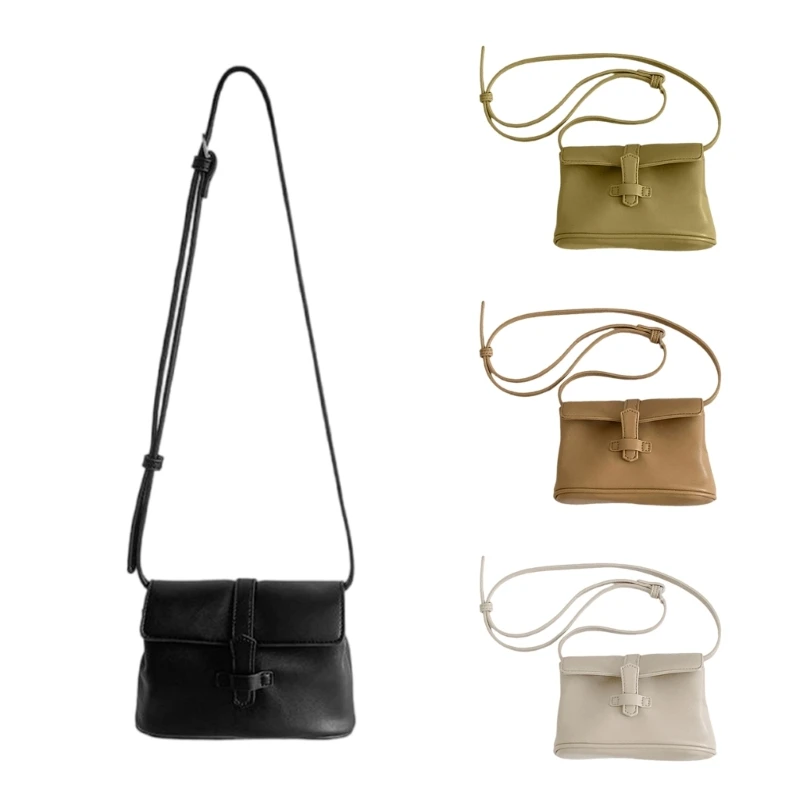 

Stylish Small Square Crossbody Bag With Ample Spaceand Adjustable Strap PU Leather Shoulder Bags For Students and Worker
