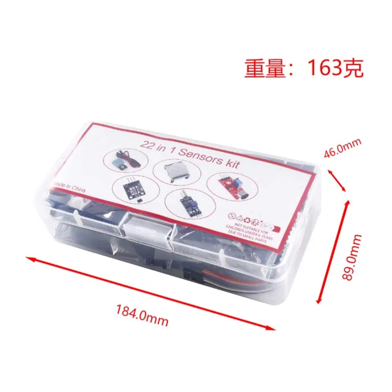 22-in-1 Sensors Module Kits for Arduino Raspberry Pi IoT Beginner Learning Starter Kit