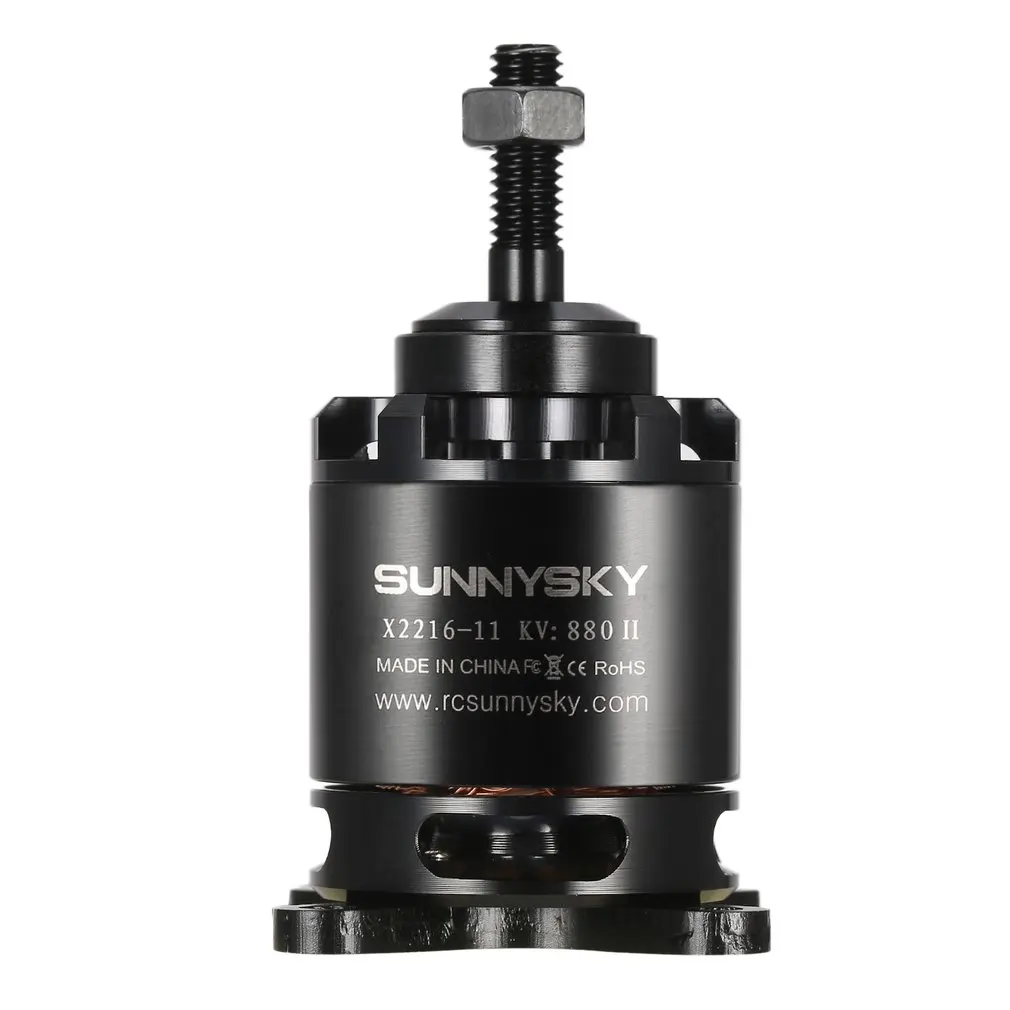 1PC Original SUNNYSKY X2216 KV880/KV1100/KV1250/KV1400/2400KV Brushless Motor (Flat Shaft ) for RC F3A 182 fixed-wing aircraft