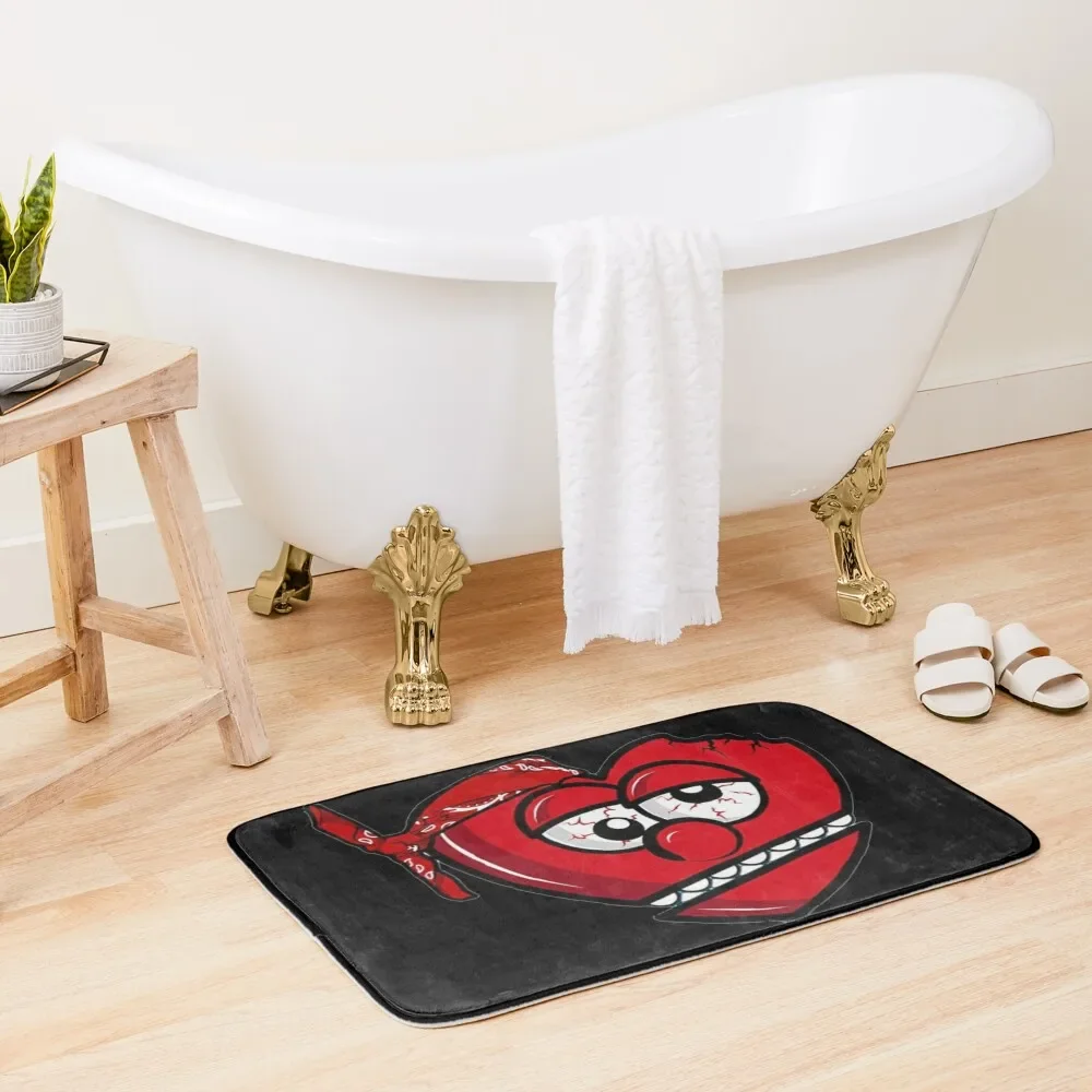 

Broken Heart - Glo Gang Bath Mat Floor Toilet Carpet Bathrooms Bathroom Items Mat