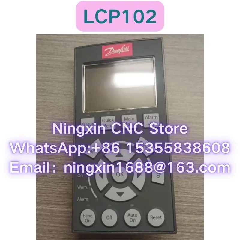 

Б/у панель управления инвертором LCP102 Функциональный тест ОК Быстрая доставка