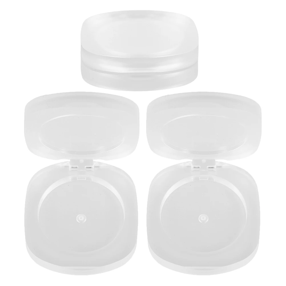 

3 Pcs Empty Boxes DIY Eyeshadow Palette Blush Highlight Portable Makeup ganizer Travel Refillable Containers Storage Case