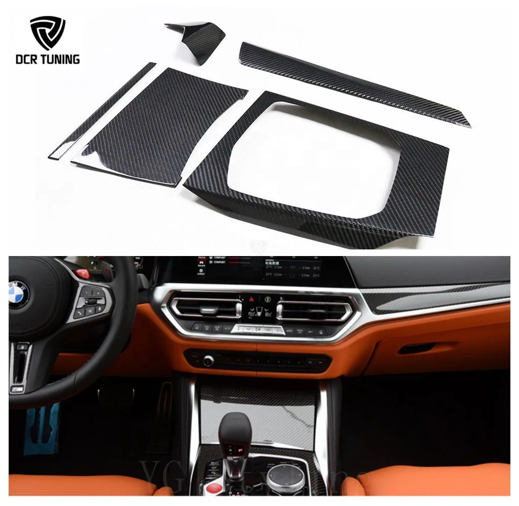 

For 2021+G80 M3 G82 G83 M4 Carbon Interior 5 Pcs/Set LHD Only Car Interior Accessoriescustom