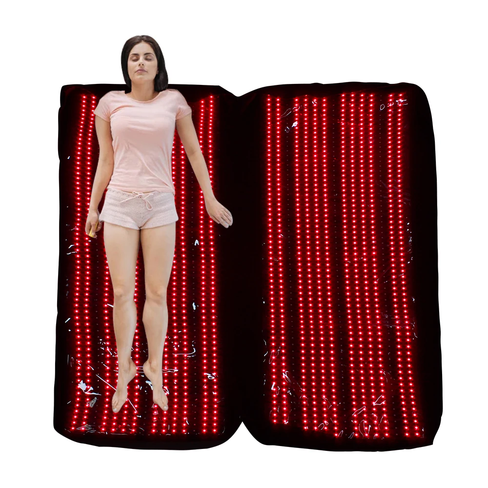 

New Design Home Use Full Body Pain Relief 660nm 850nm Infrared Red Light Therapy Sleeping Bag