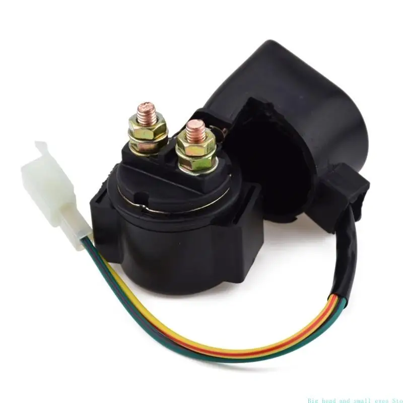 

581C Universal GY6 Starter Solenoid 2 Wire for 125cc Moped ATV Sunl Dirt Bike