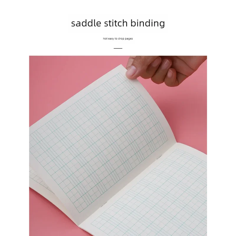 5 Stück chinesische Notizbücher zum Erlernen chinesischer Schriftzeichen, Notizbücher für Schulübungen, Tian Zige Pinyin-Übungsbuch, chinesisches Briefpapier – Detail 7