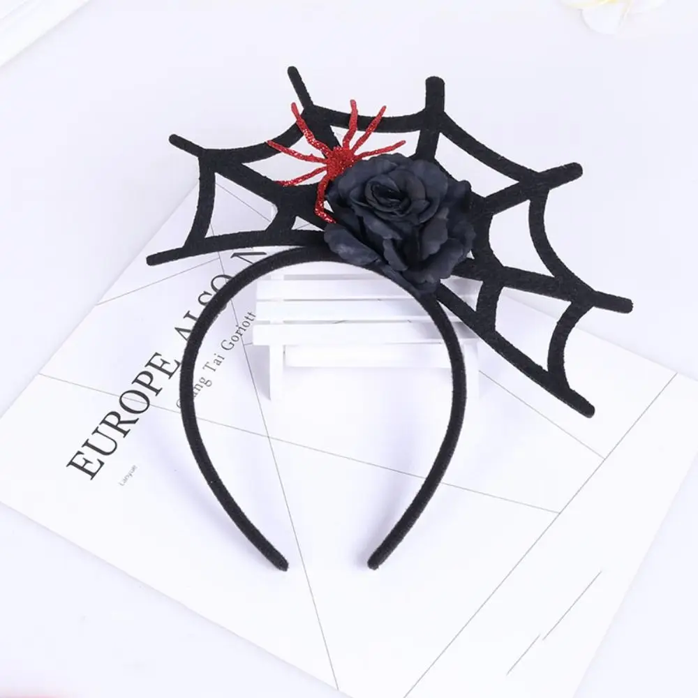 

Bats Halloween Headband DIY Hair Accessories Spider Pumpkin Hairbands Headdress Hair Hoop Spider Web Head Wrap Children/Kids