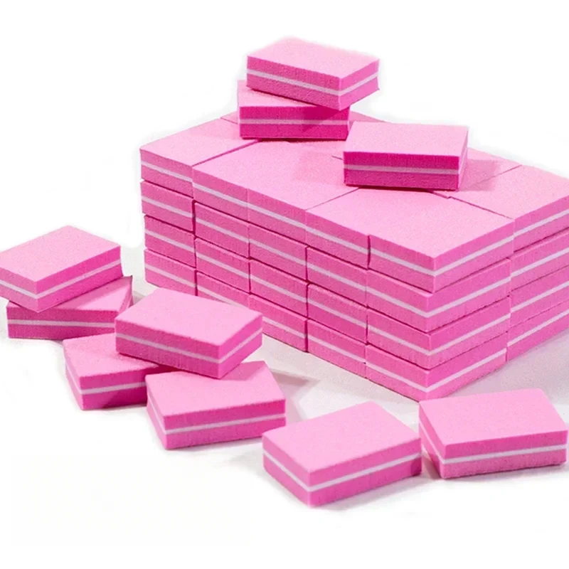 10-20psc Mini Buffing Sanding Files Block Pedicure Care Nail Art Buffer Polish Manicure Pedicure Nail File Tools Nail Charm new