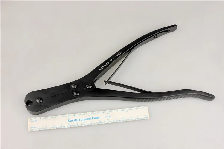 Orthopedic instrument medical Kirschner wire bone plate screw round head top cutter steel needle nail scissor black foecep
