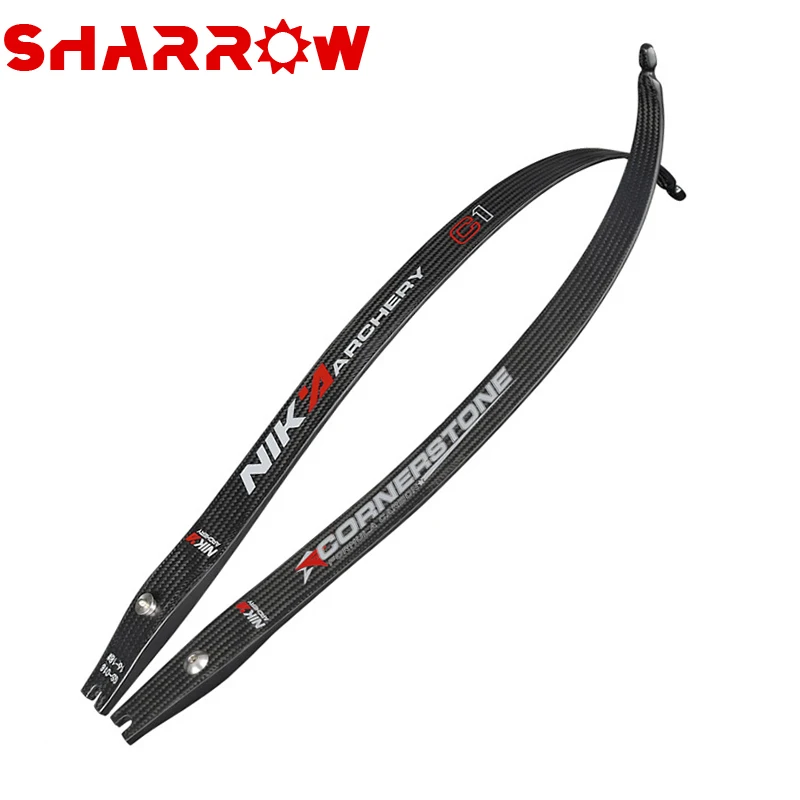 

Archery ILF Recurve Bow Limbs C1 H25-68" Carbon 16-48lbs Hunting Target Shoting Bow and Arrow Accessories