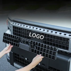 For Toyota Prado 2024 LC250 Front Grille Insect Proof Net Radiator Condenser Protective Cover Car Modification Accessories