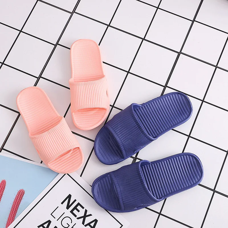 Summer Men Indoor Slippers Floor Flat Shoes Indoor Eva Flip Flops Man Woman Non-slip Bathroom Home Slippers Zapatillas De Hombre