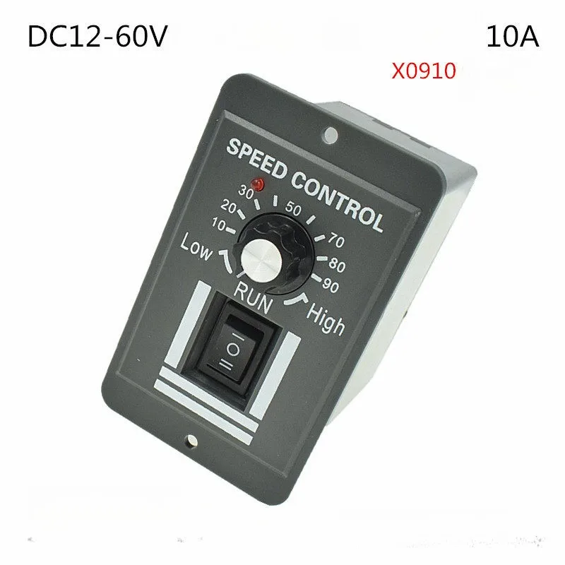 Brushed DC Motor Velocity Regulator 9V 60V Input 10A Output Forward Reverse Direction Control For pwm Compatible