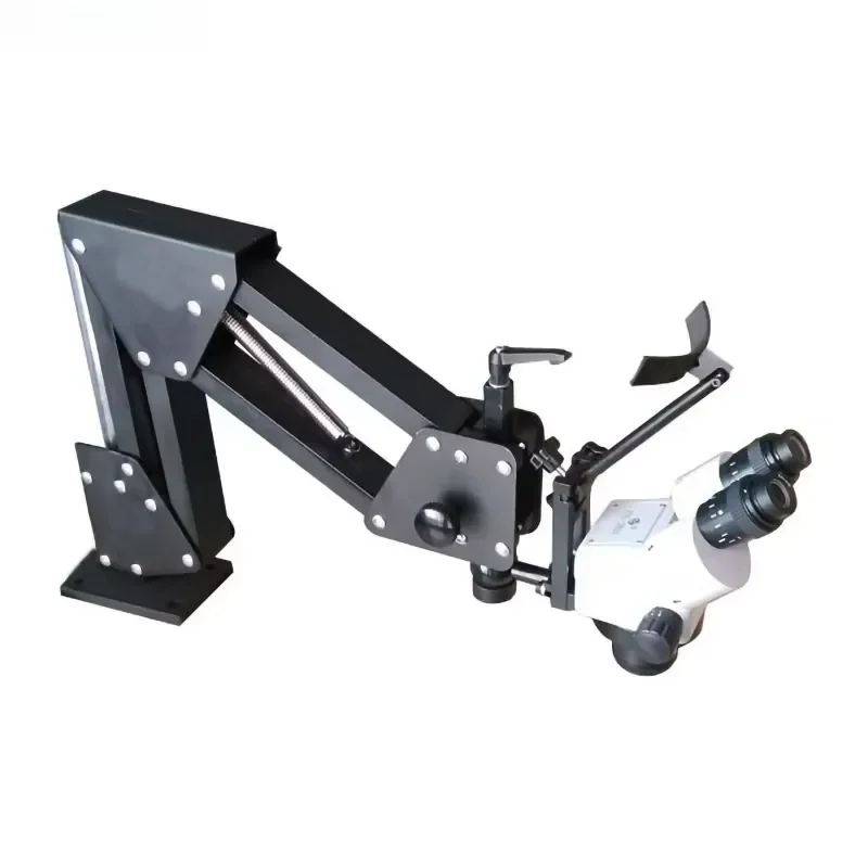 for Engraving Microscope Jewelry Gemstone Diamond Setting LED Zoom Microscope for Laboratory and Jewelry Making