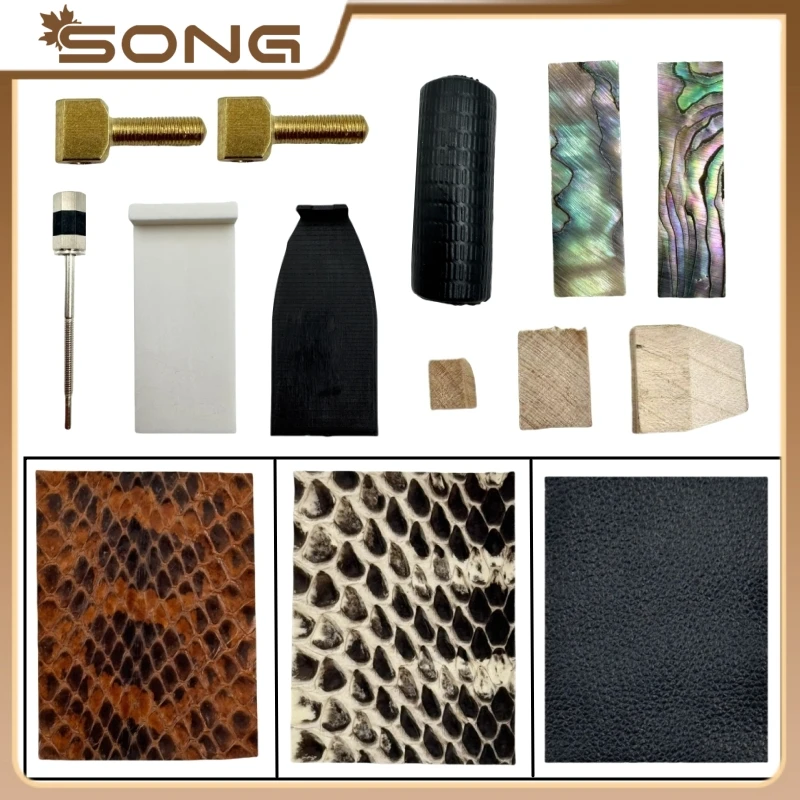 كامل الكمان القوس اكسسوارات الكمان القوس المسمار الكمان القوس الفلين الكمان الجلد القوس أجزاء الكمان القوس الضفدع أذن البحر القوس القبضات #1