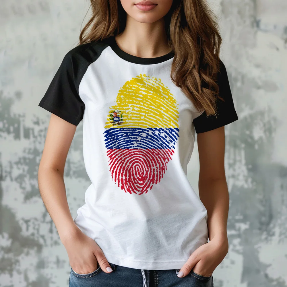 Venezuela t shirt women graphic top girl anime designer Japanese clothes