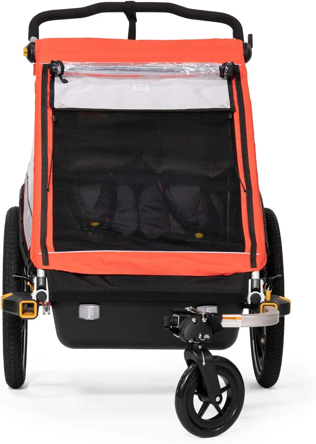 2 Seat Kids Bike Trailer & Stroller