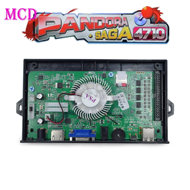 New Pandora Box SEGA 4710 in 1 Gaming PCB Board 40P Home to Jamma Arcade Cartridge Motherboard HDMI VGA 3D Joystick Gaming