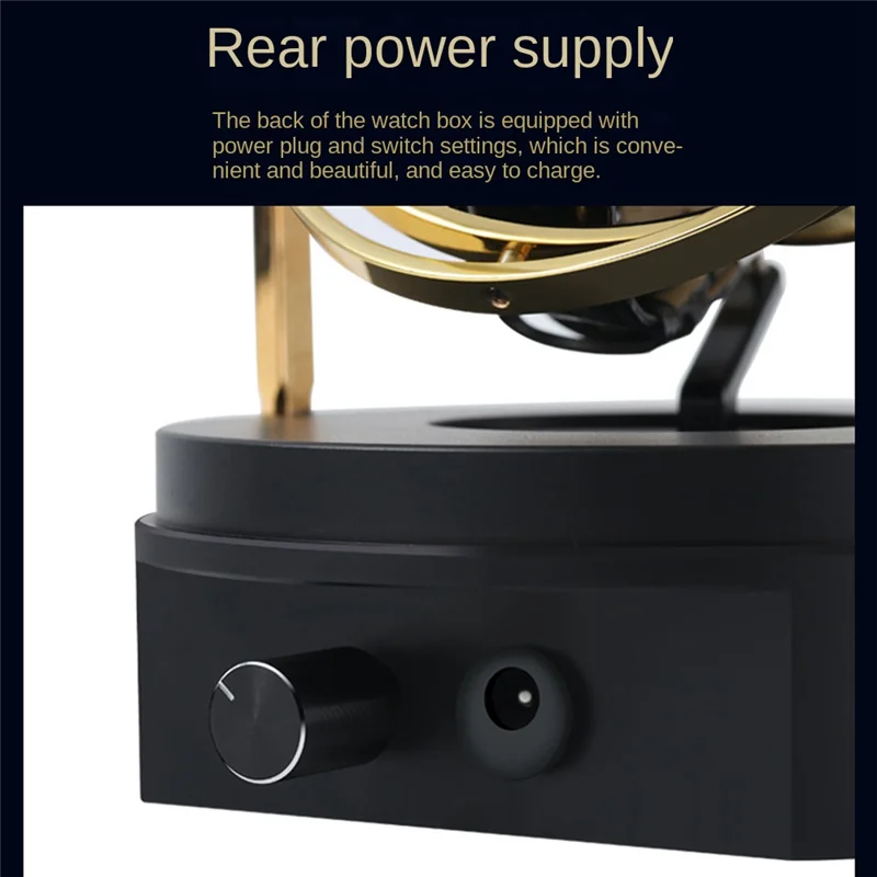 

Watch Winder Watch Winder Box For Automatic Watches Box Automatic Winder Storage Display Case Box Silver (Without Watch)