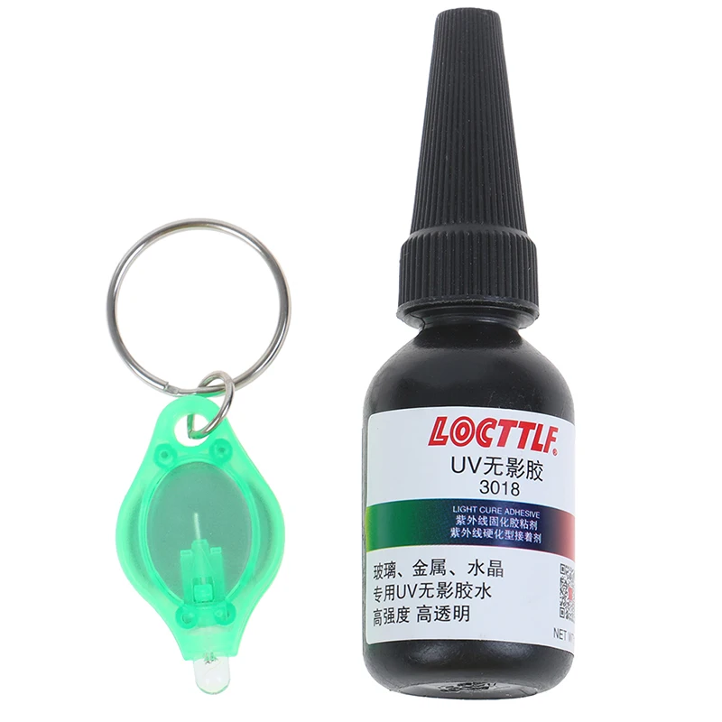 10ML UV Glue Curing Adhesive Transparent Crystal Glass Repair Liquid Glue