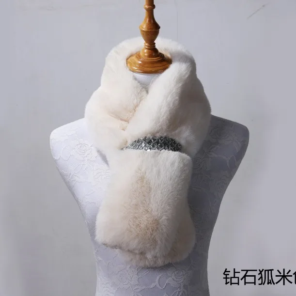 

2025 Women's Real Fur Fox Scarf Woman Winter Warm Natural Fur Shawl Soft Headscarf Super Big Gray Silver Fox Scarf Fur Wh17