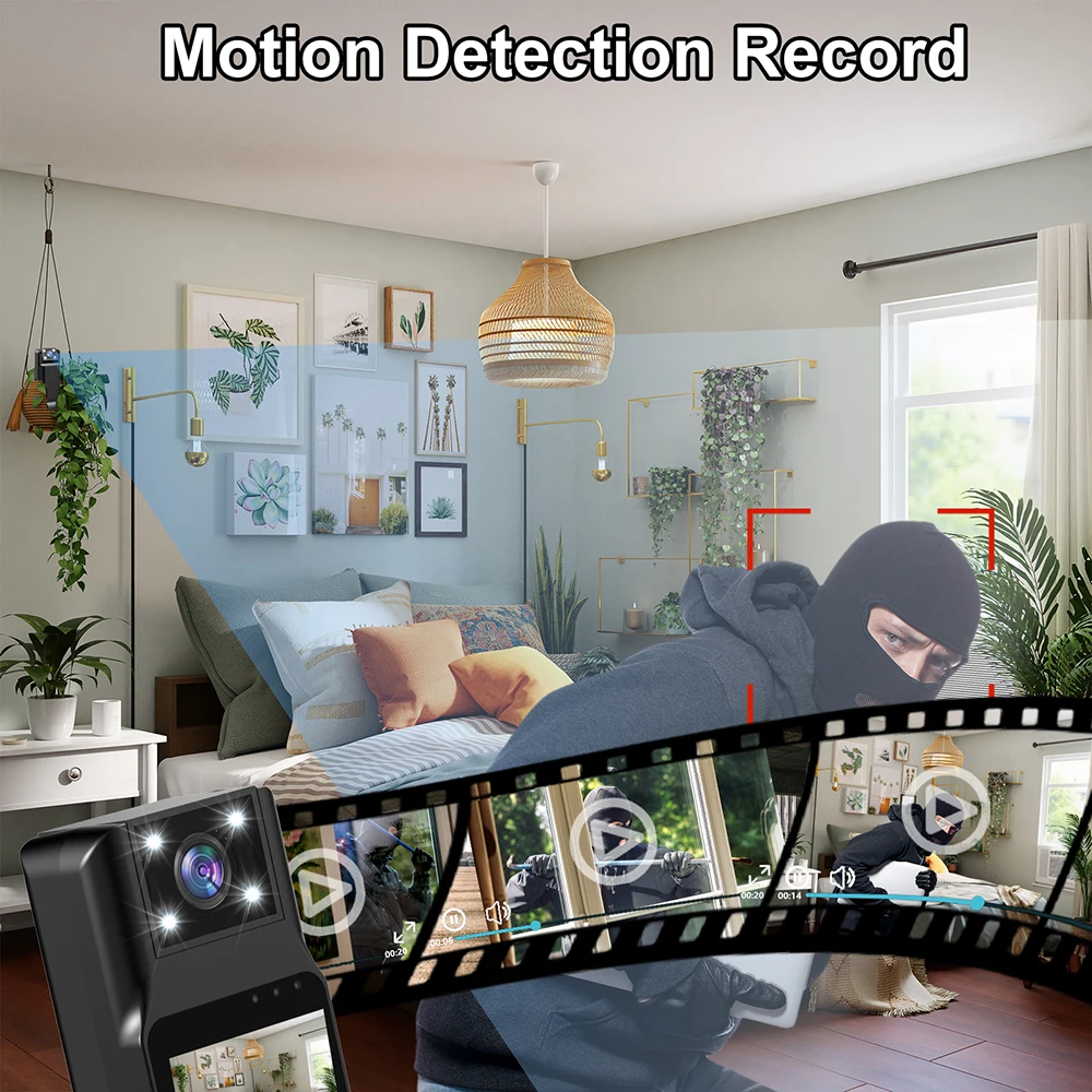 L13 Ultra HD 4K WiFi Mini Kamera 1080P Tragbare Digitale Video Recorder Polizei Kleine Körper Cam Nachtsicht DV Miniatur Camcorder