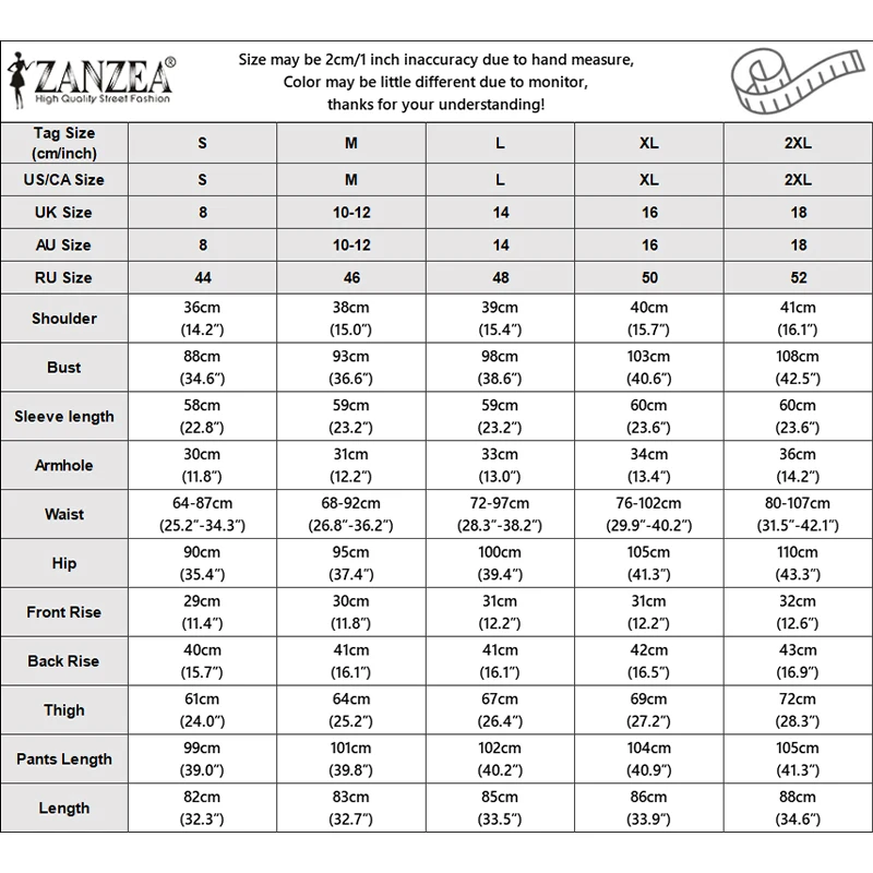 Women Pants Sets ZANZEA Two-piece Outfits Turtleneck Asymmetric Hem Long Sleeve Tops Wide Leg Pants Casual 2PCS Streetwear