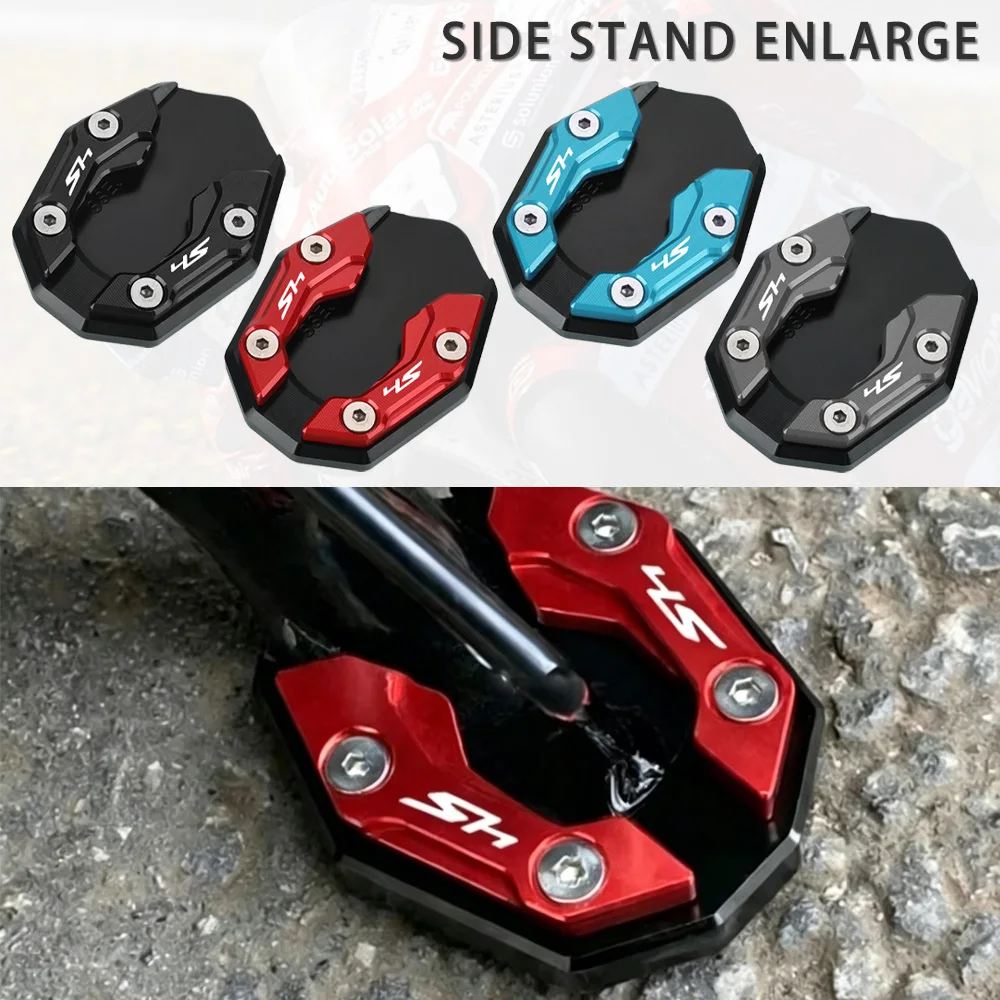 For Honda SH125 SH150 SH300 SH350 SH 125 150 300 350 2003-2026 Motorcycle Kickstand Extender Foot Side Stand Extension Foot Pads