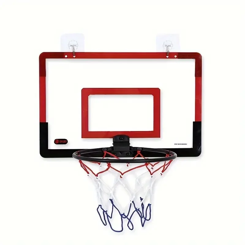 Mini Basketball Hoop for Kids Adults Indoor Small Basketball Hoop for Door Wall Mounted and Room Shooting Ball Sport Game Set