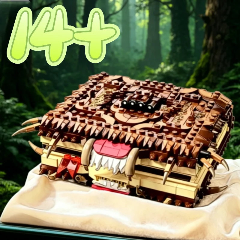 Model Kit Harry Potter - New 519pcs Monster Book Of Monsters