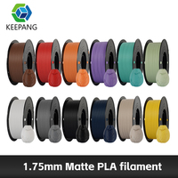 KEEPANG Matte PLA Filament 1.75mm Neatly Wound 3D Printer Filament 1KG High Toughness Matte Filament For 3D Printing Materials