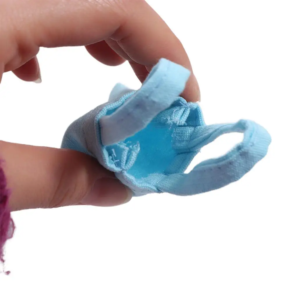 

Changing Dressing Doll Canvas Bag Doll Backpacks Decor Toys Doll Handbag Dress Up Multicolor Miniature Doll Bag Photo Props