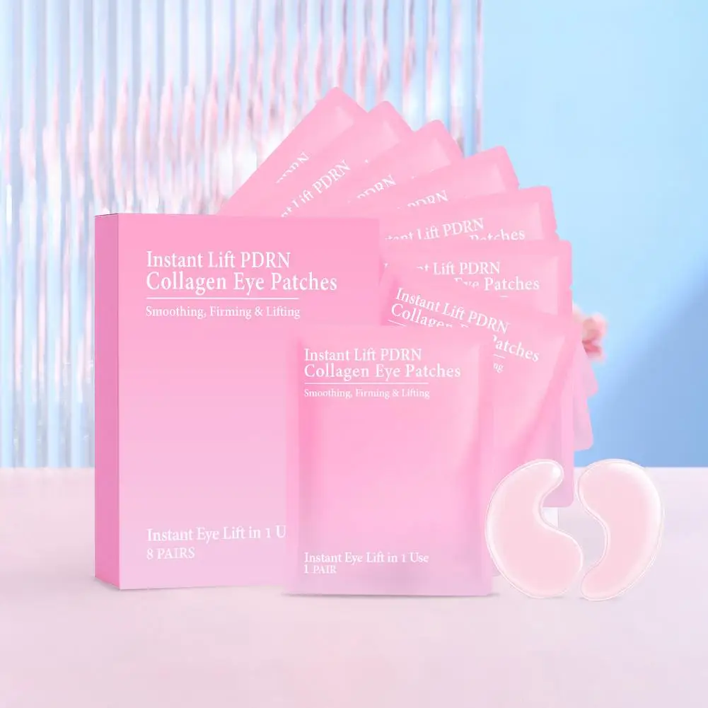 

Hydrating Eye Patches with Collagen Niacinamide Hydrogel Formula for Brightening Appearance Soothing Daily Use Eye Skin Care