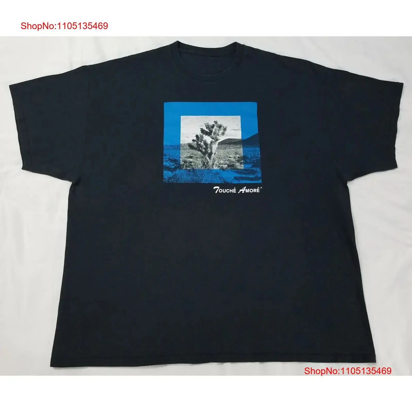Touché Amoré band shirt size 2XL touche amore post hardcore punk vintage Washed Unisex Casual Stylish Soft Versatile Stretched