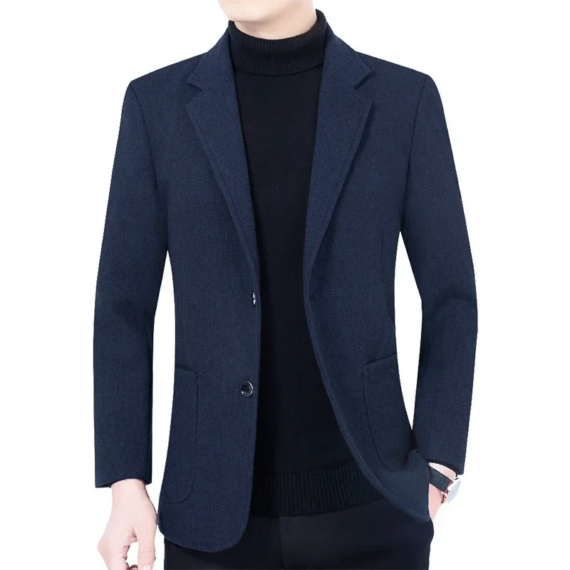 Men Business Casual Blazers Suit Jackets New Spring Autumn Male Suit Designer Coats Formal Wear Blazers Slim Fit Jackets Size 4X