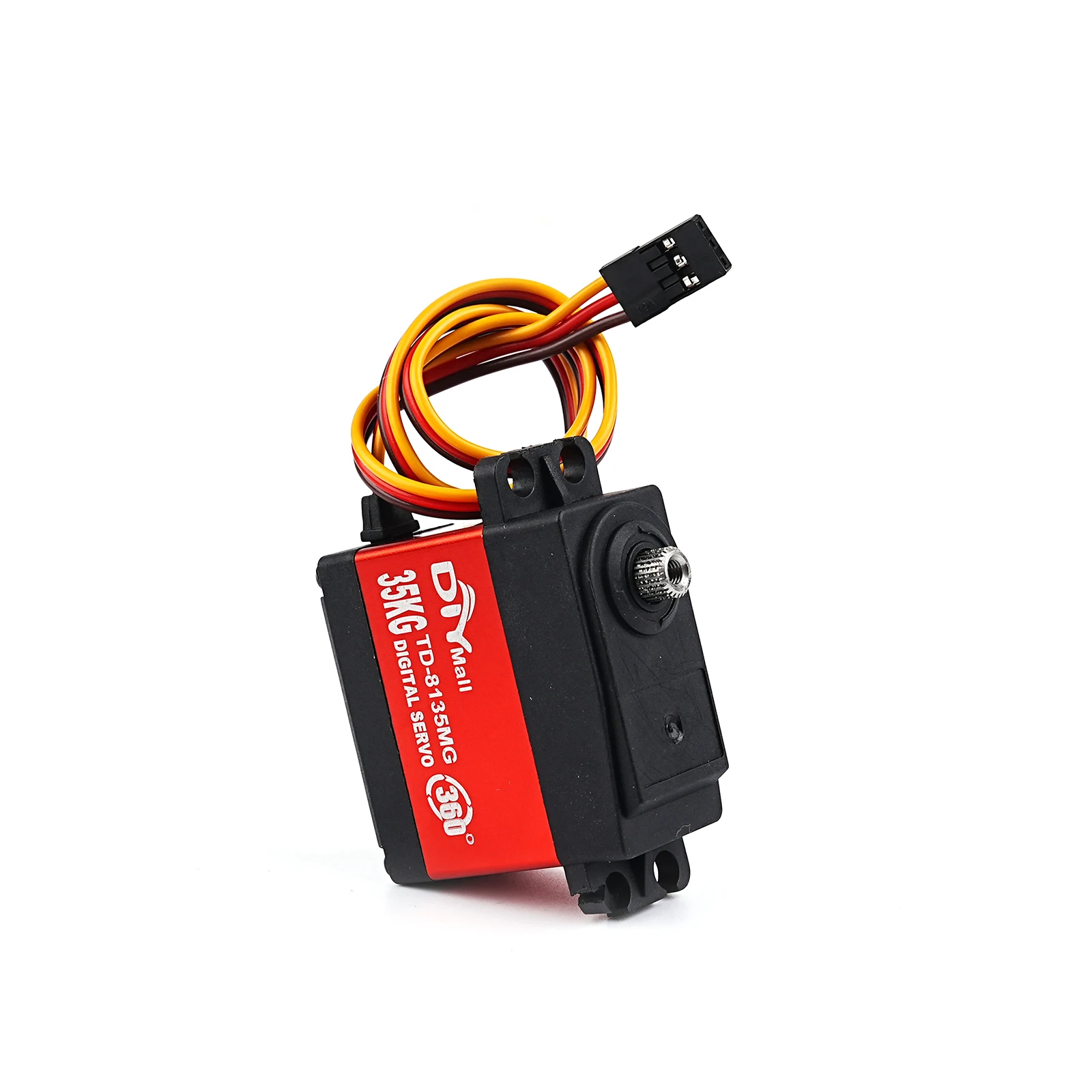 TD-8135MG 35KGデジタルサーボモーター 360度制御可能 防水 高トルク 25Tメタルアーム付き RCカー ボート ロボット DIY用