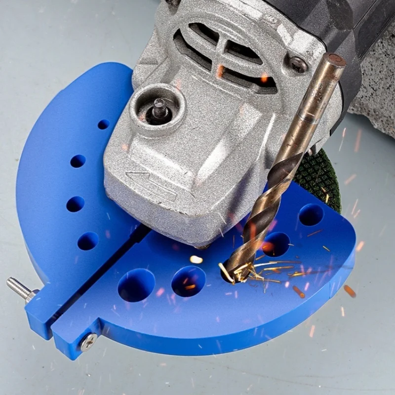 

Drill Bit Sharpener 3-12mm, Electric Precision Grinder for Angle Grinder, ABS Portable Sharpening Tool for Old/Broken Bits