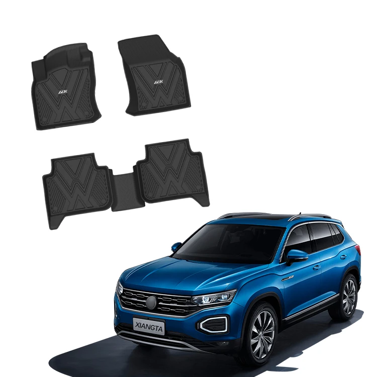 

High Quality TPE Material Front Rear Car Mats for VW TAYRON 2018+ Tpe Car Mats Car Accessories Floor Mat