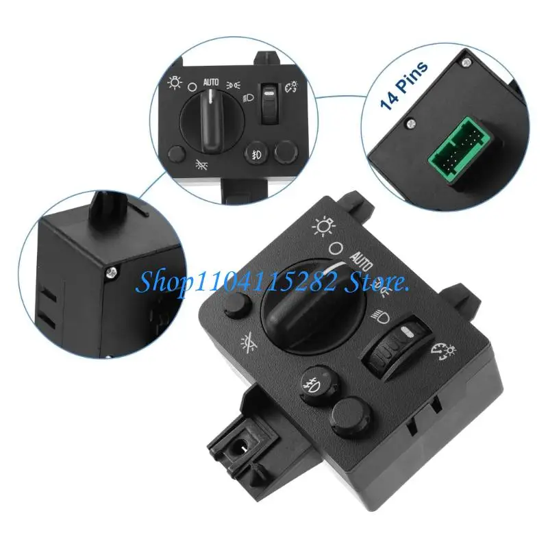 Car Interior Headlight Switches Panel Trim Head Lamp Button Panel Replacements 20983208 20814347 15187089