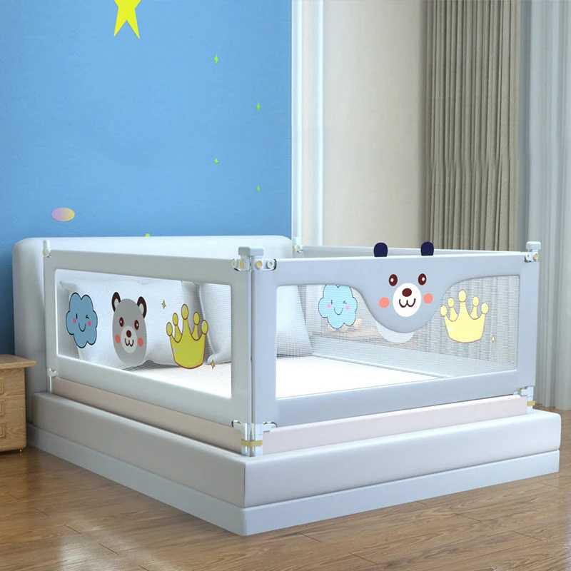 IMBABY 1 Pc Baby Safety Bed Barrier Children Bed Rail Guard Bedroom Protector Sleeping Rail Washable Protective Toddler Fence