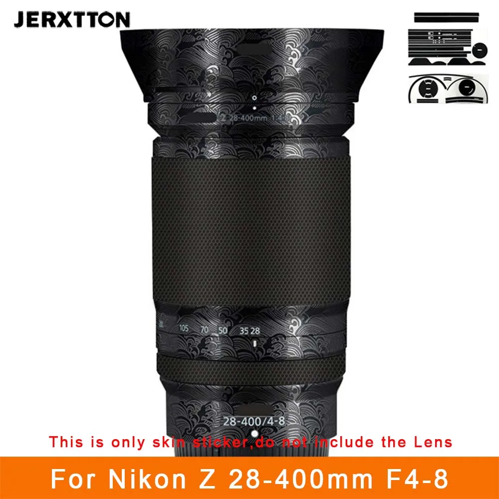 

Защитная виниловая пленка-наклейка для объектива 28-400 F4-8 (28-400mm F4-8) для камеры Nikon Z, аксессуары для фотосъемки