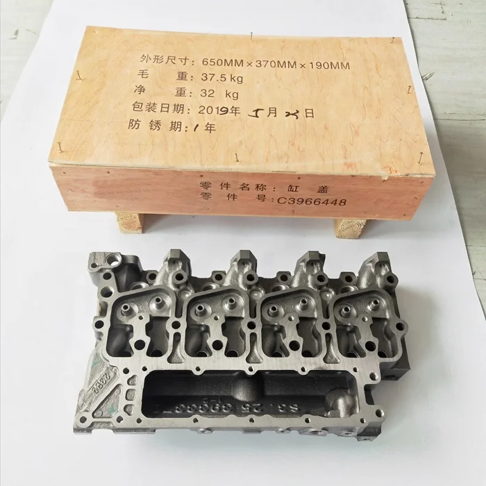 4BT Engine EQB140-20 3.9L Commercial Recreational Marine . Engines Assembly Cylinder Head 3927330 3967430 3920394 3966448