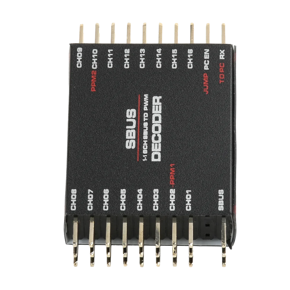 16-Kanal-SBUS-zu-PWM/PPM-Decoder für Frsky X8R RXSR Empfänger, PC-Einstellung kompatibel, Fernsteuerungs-Zubehör – Detail 12