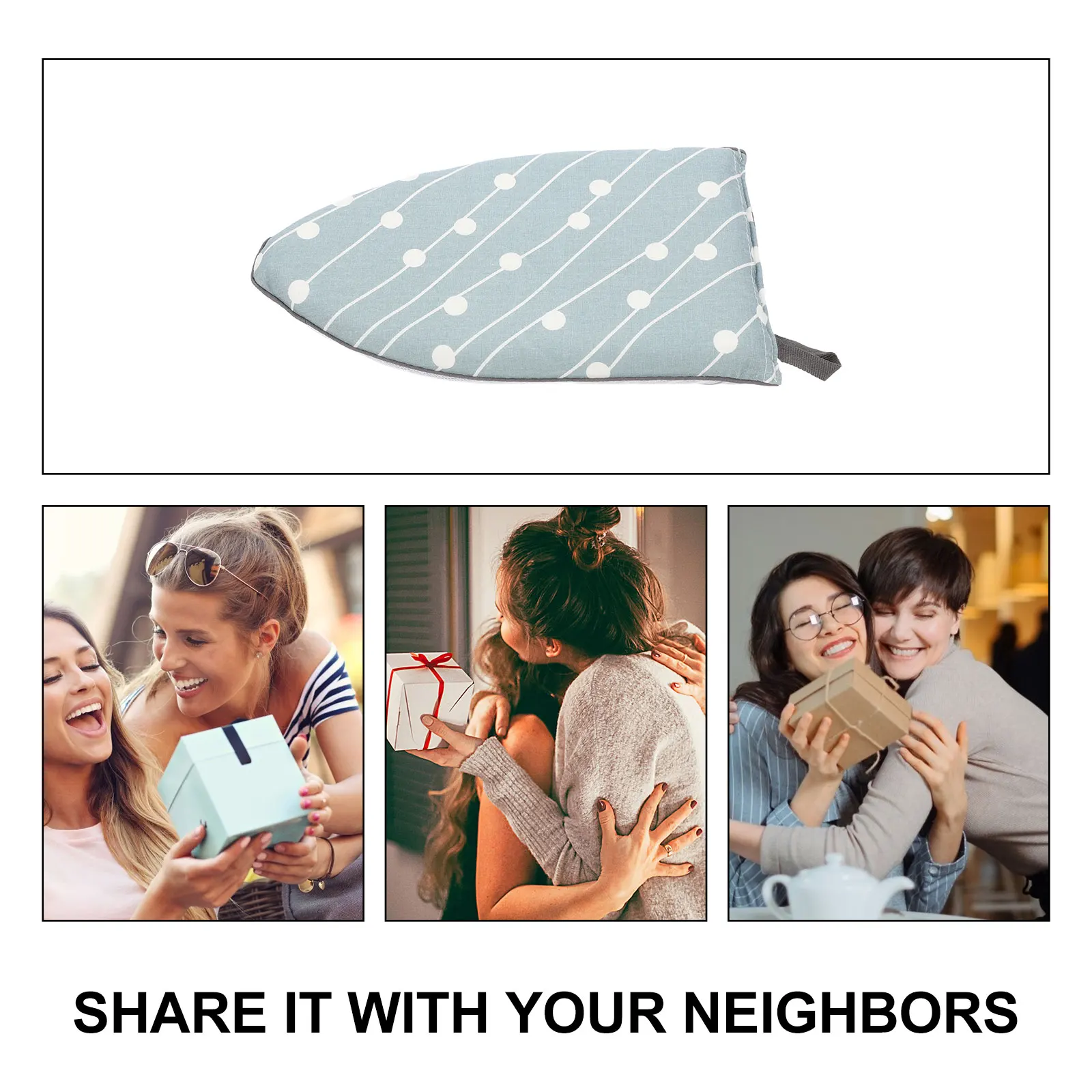 

Portable Heat-Resistant Ironing Mat Thickened Sponge Cushion for Garment Steamer Mitten Handheld Wrinkle Remover Accessory Mini