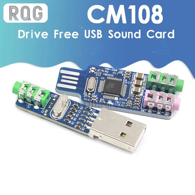5V Mini PCM2704 USB DAC HIFI USB Kartu Suara USB Power DAC Modul Papan Dekoder UNTUK Arduino Pi 16 Bits