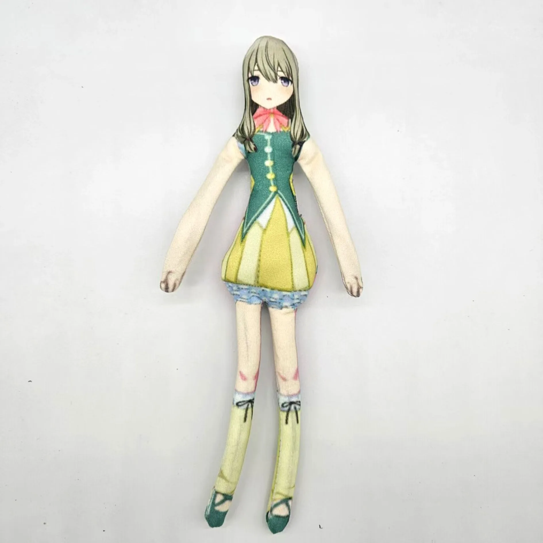 Proyecto de Anime Sekai escenario colorido Kamishiro Rui Cosplay muñeco de peluche Tenma Tsukasa Akiyama Mizuki cuerpo alambre muñecos de peluche regalos