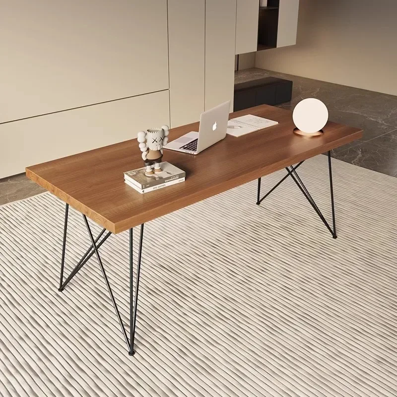 

Height Conference Reception Desks Computer Office Monitor Manicure Work Desks Writing Meeting Bureau Meuble Modern Furniture